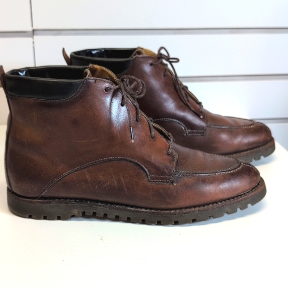Cole Haan Country VTG Chukka Boot Vibram Sole 8.5 brown EUC main image 4